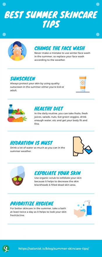 Follow the Summer tips for your skin and body 
... main image