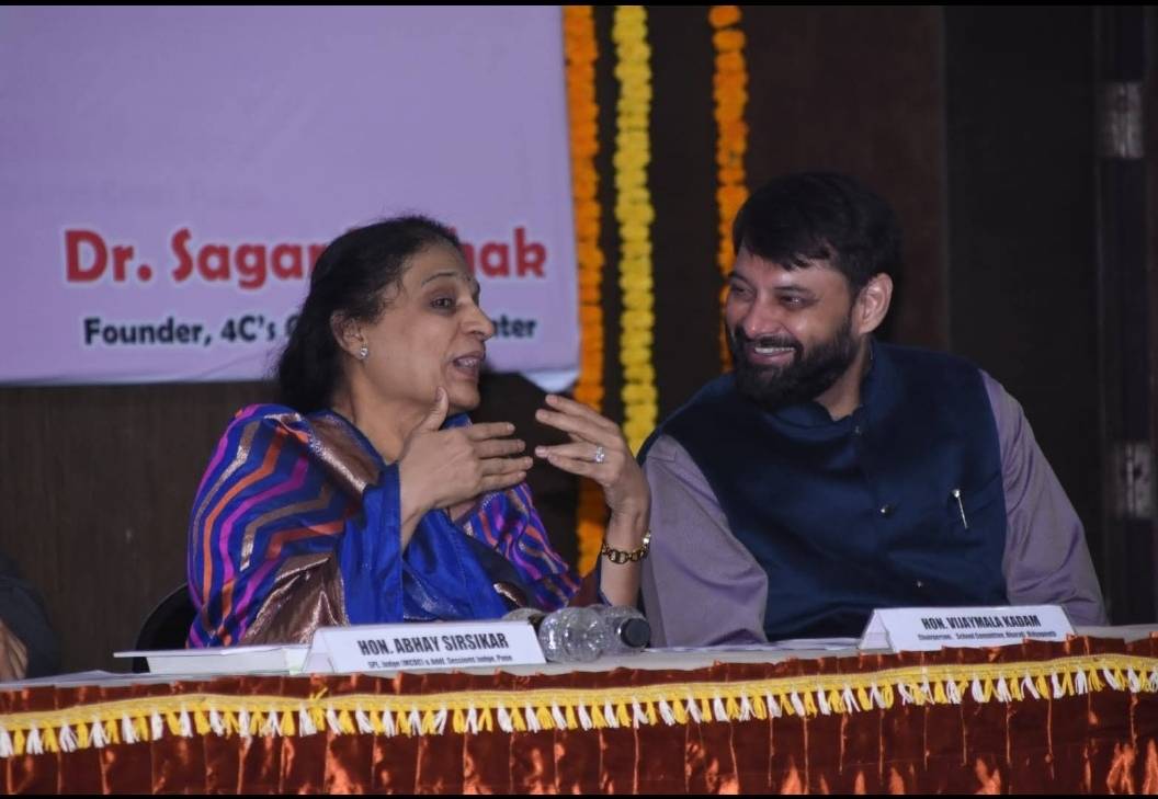 Candid moments with the stalwart in social work... main image