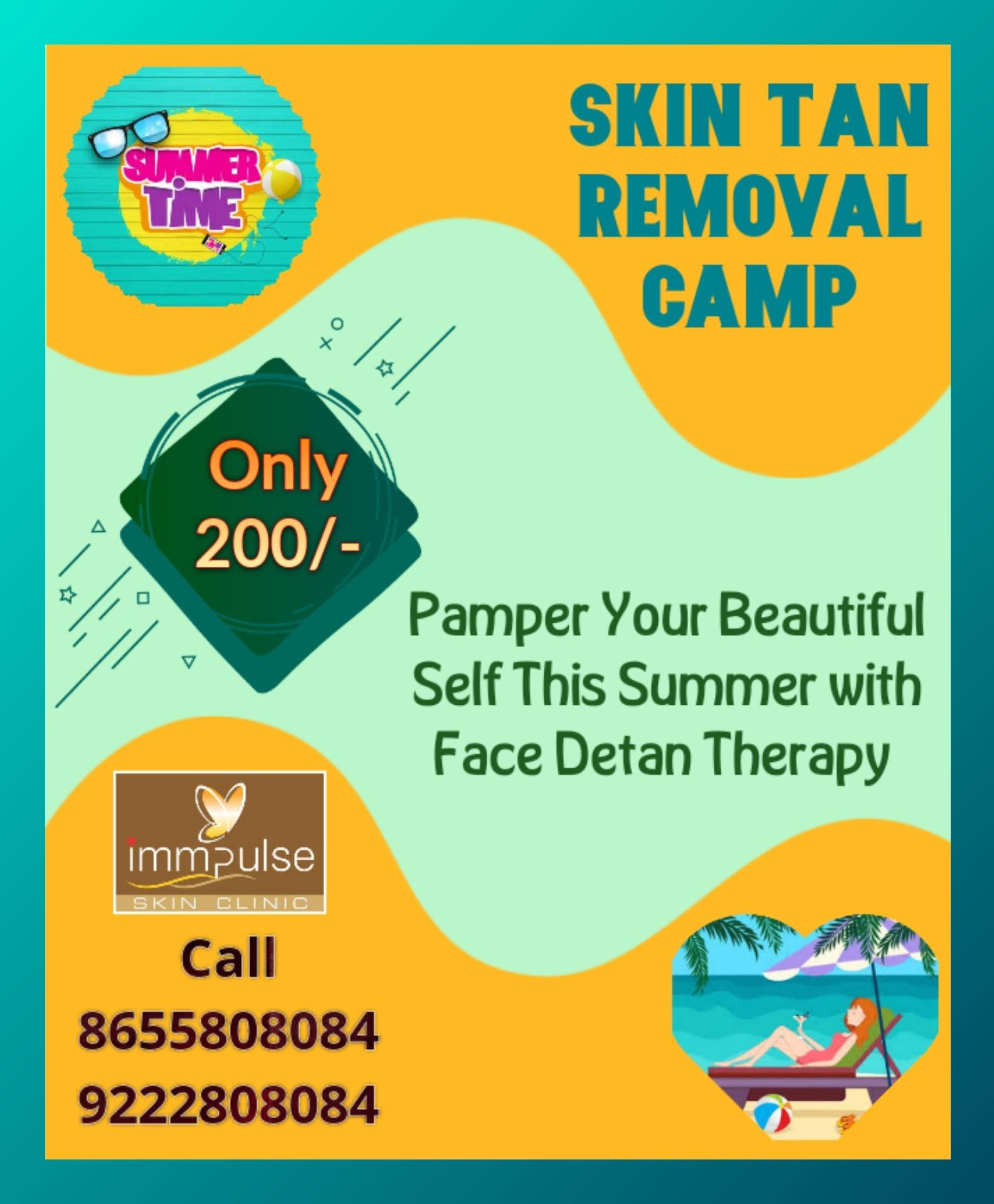 Skin Tan Removal Camp 
Only in 200/-
Get Face D... main image