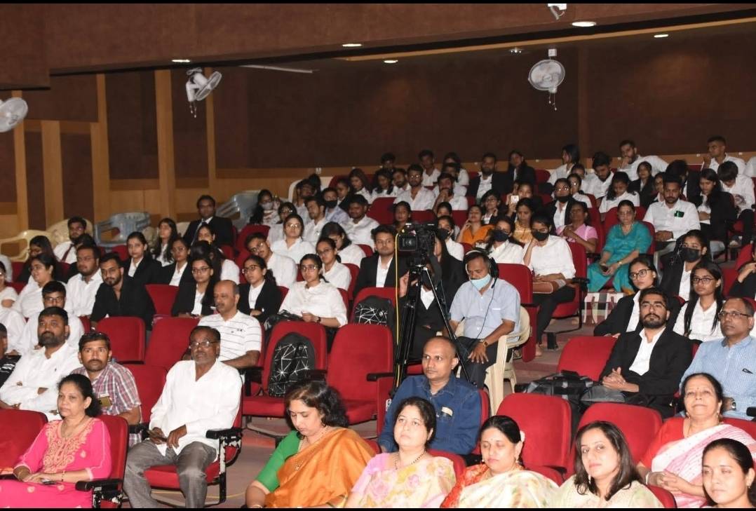 Audience listening intently during Dr. Sagar Pa... main image