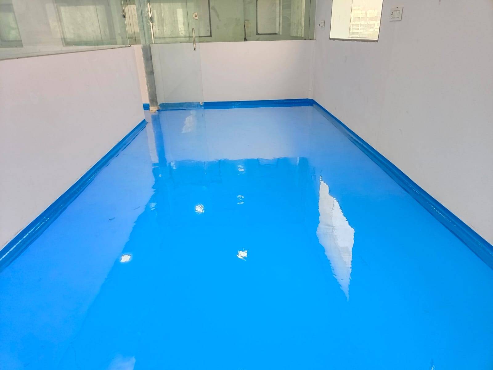 Pharma Epoxy Flooring done at Ankleshwar, Gujarat. K2P Industries