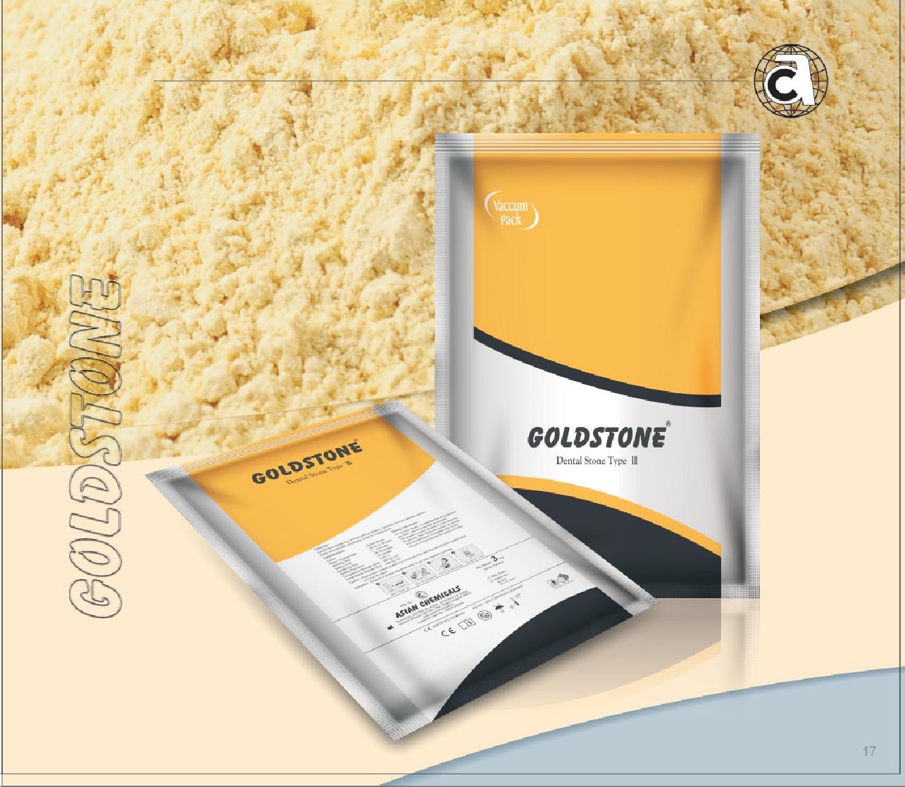 Dental Stone (Yellow) Dental gypsum product Asian Chemicals