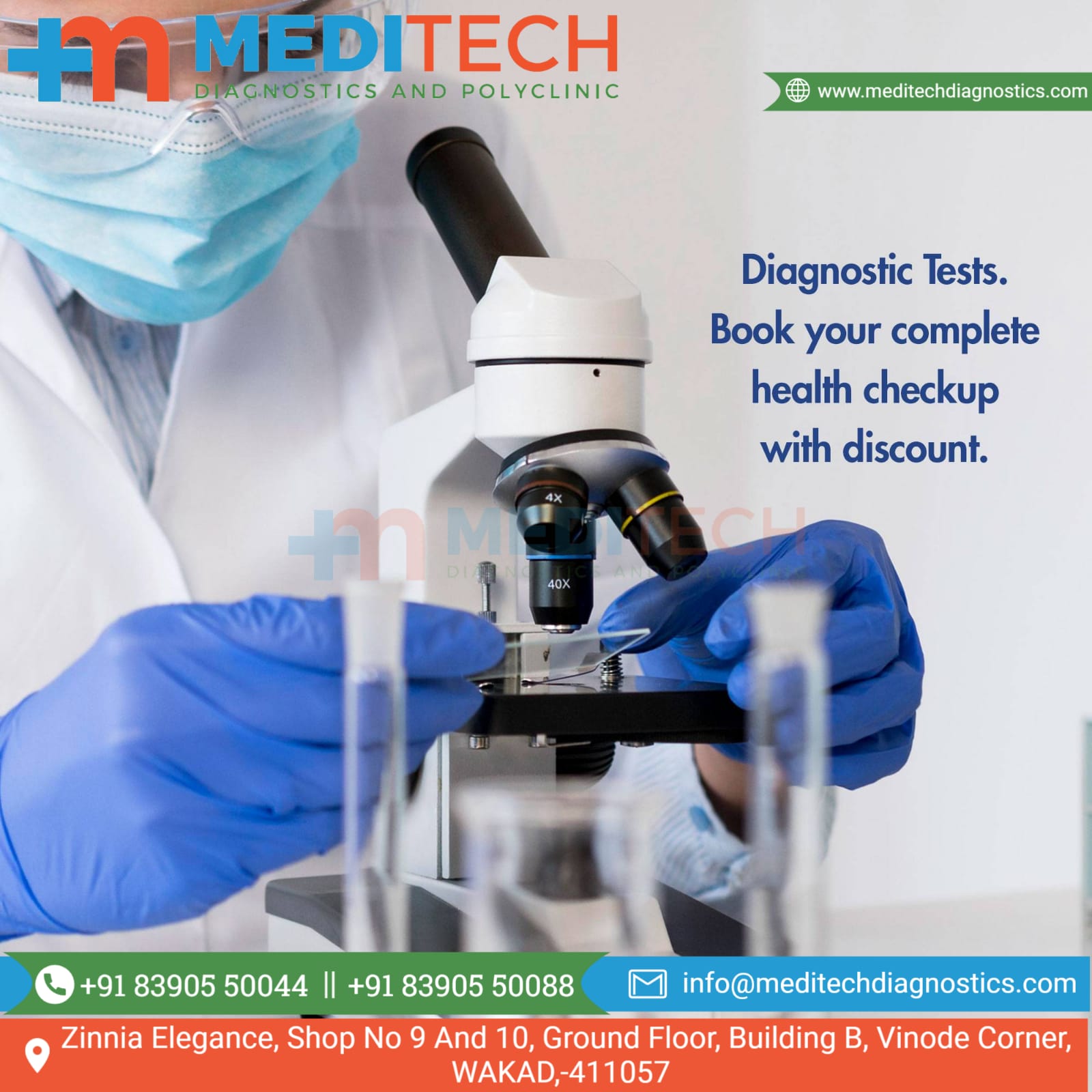 All types of blood tests like complete blood count... main image