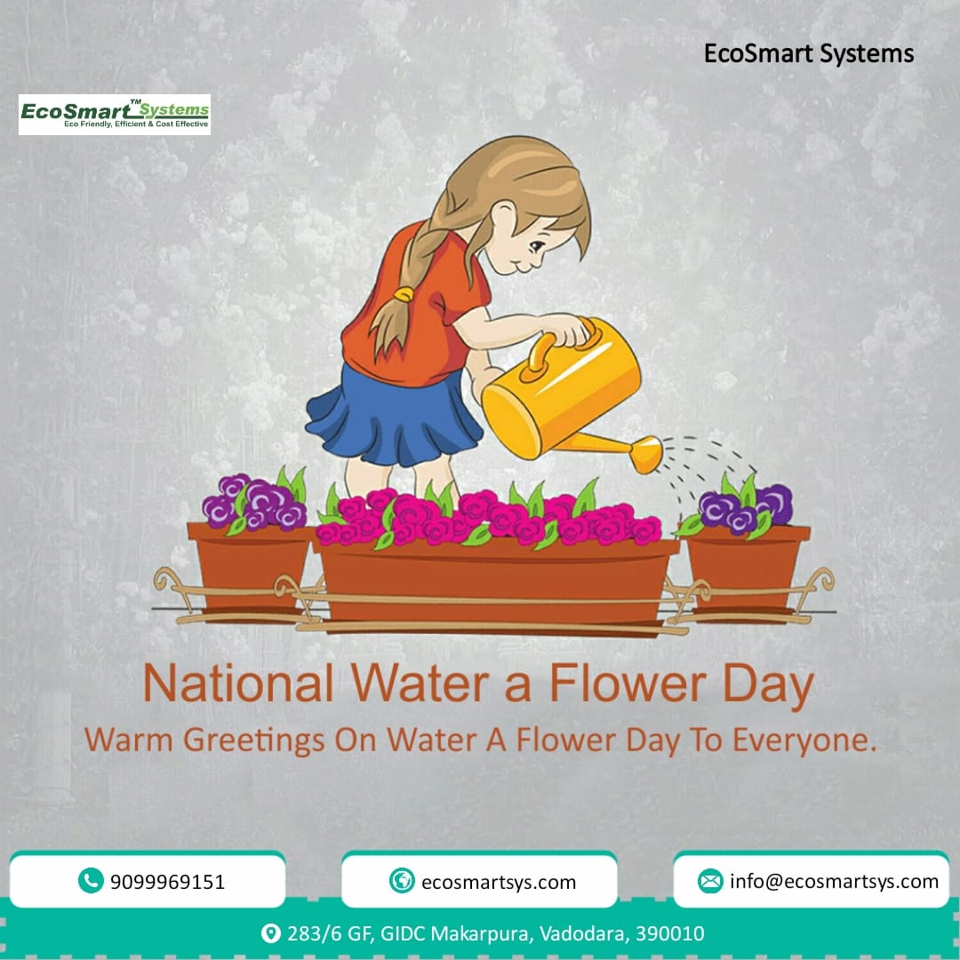 Water A Flower Day