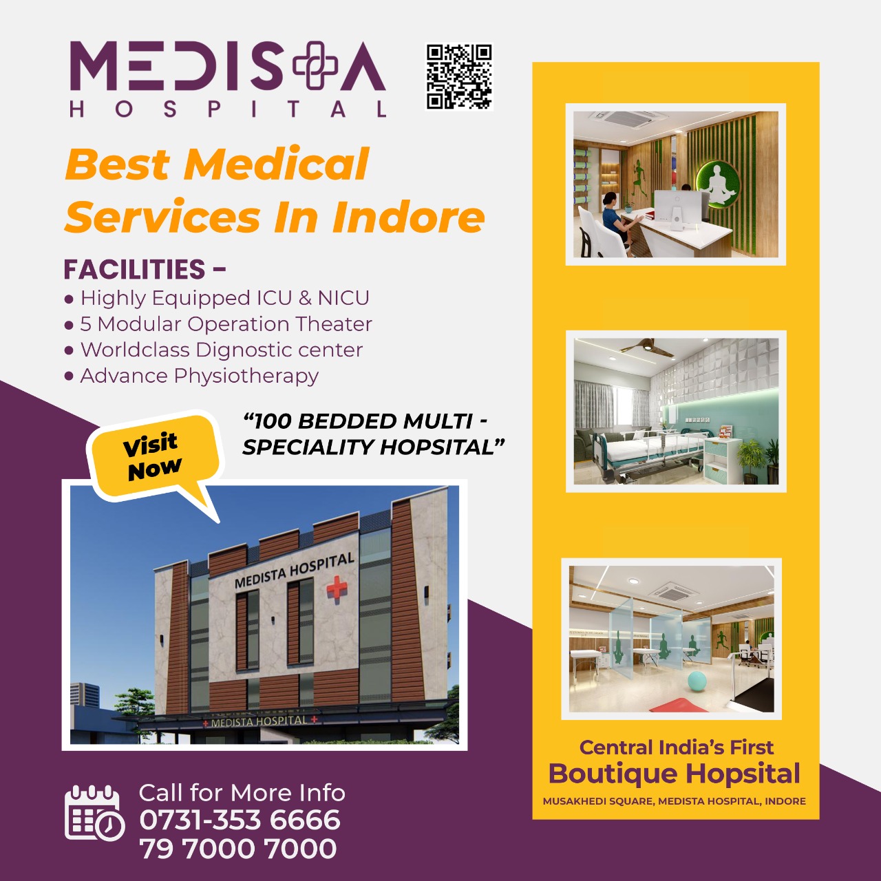Best Orthopaedic Hospitals in Indore. 

MEDISTA HO... main image