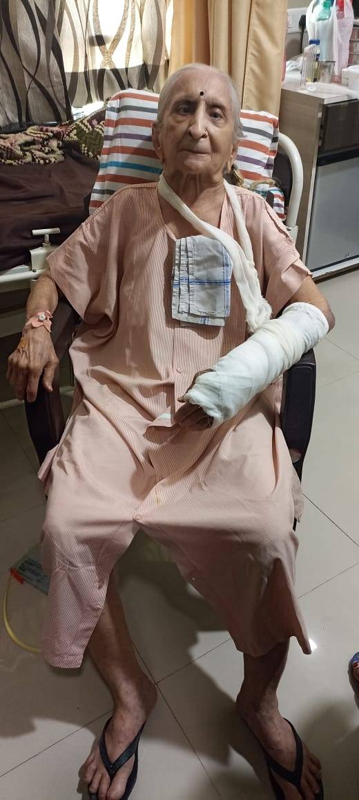 Fractures in elderly often occurs due to low im... main image