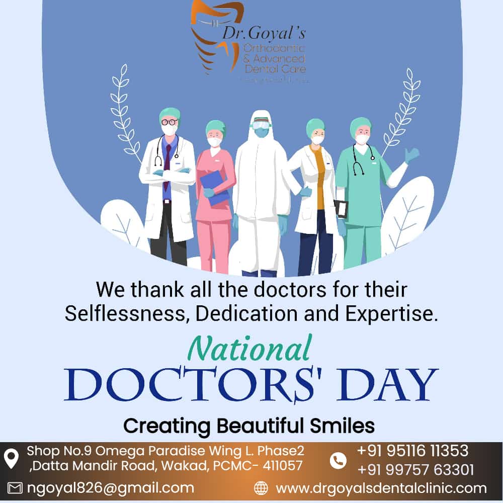 Happy National Doctor's Day from Dr Goyal's Ort... main image