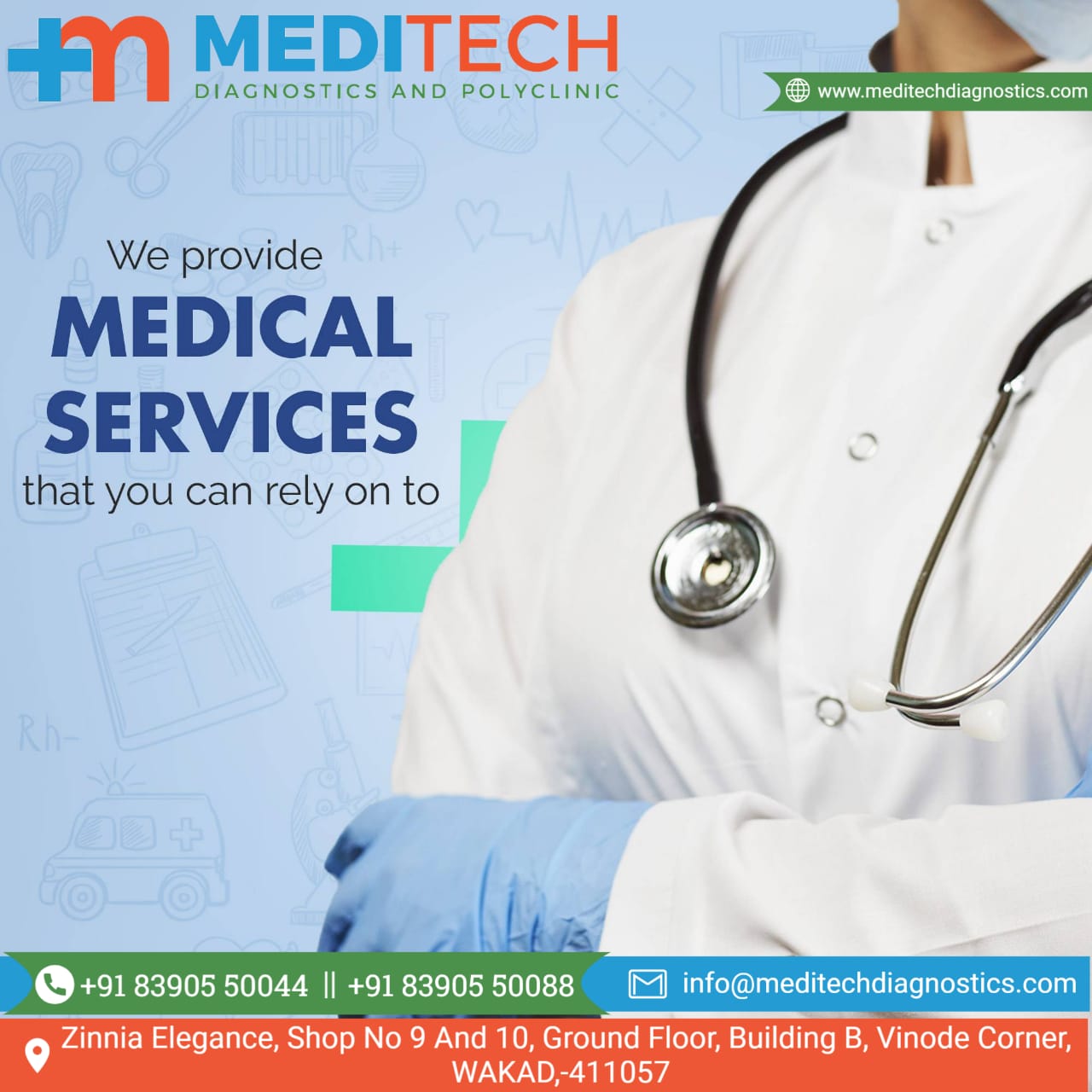 All types of blood tests like complete blood co... main image