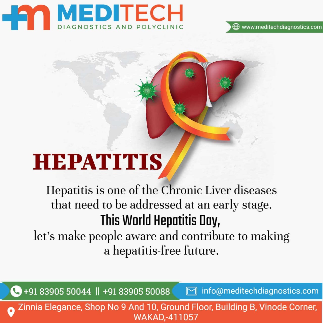 Hepatitis is a viral disease caused by hepatiti... main image