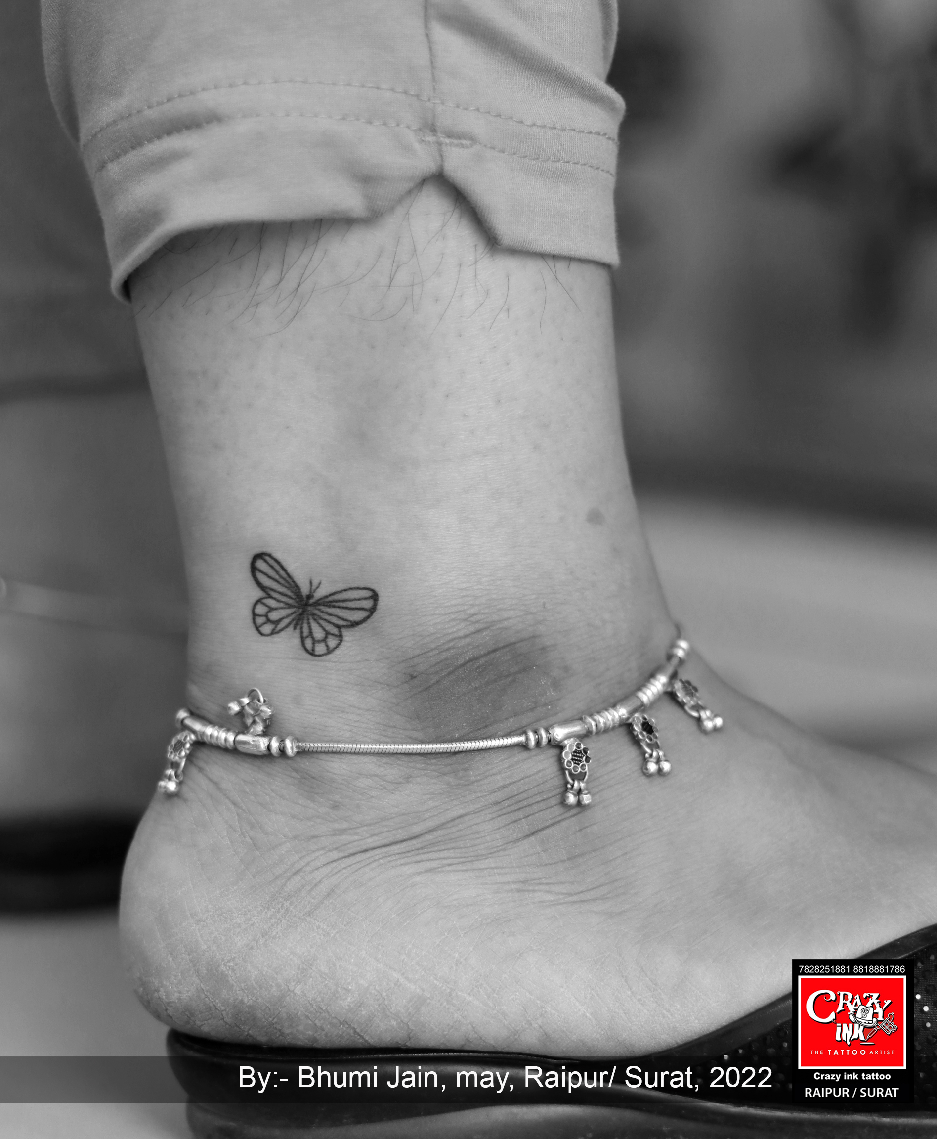 Hand drawn custom charm anklet tattoo! #charms #charmbracelet #ankletattoo # tattoo #tatto… | Ankle tattoos for women, Anklet tattoos for women, Charm anklet  tattoo