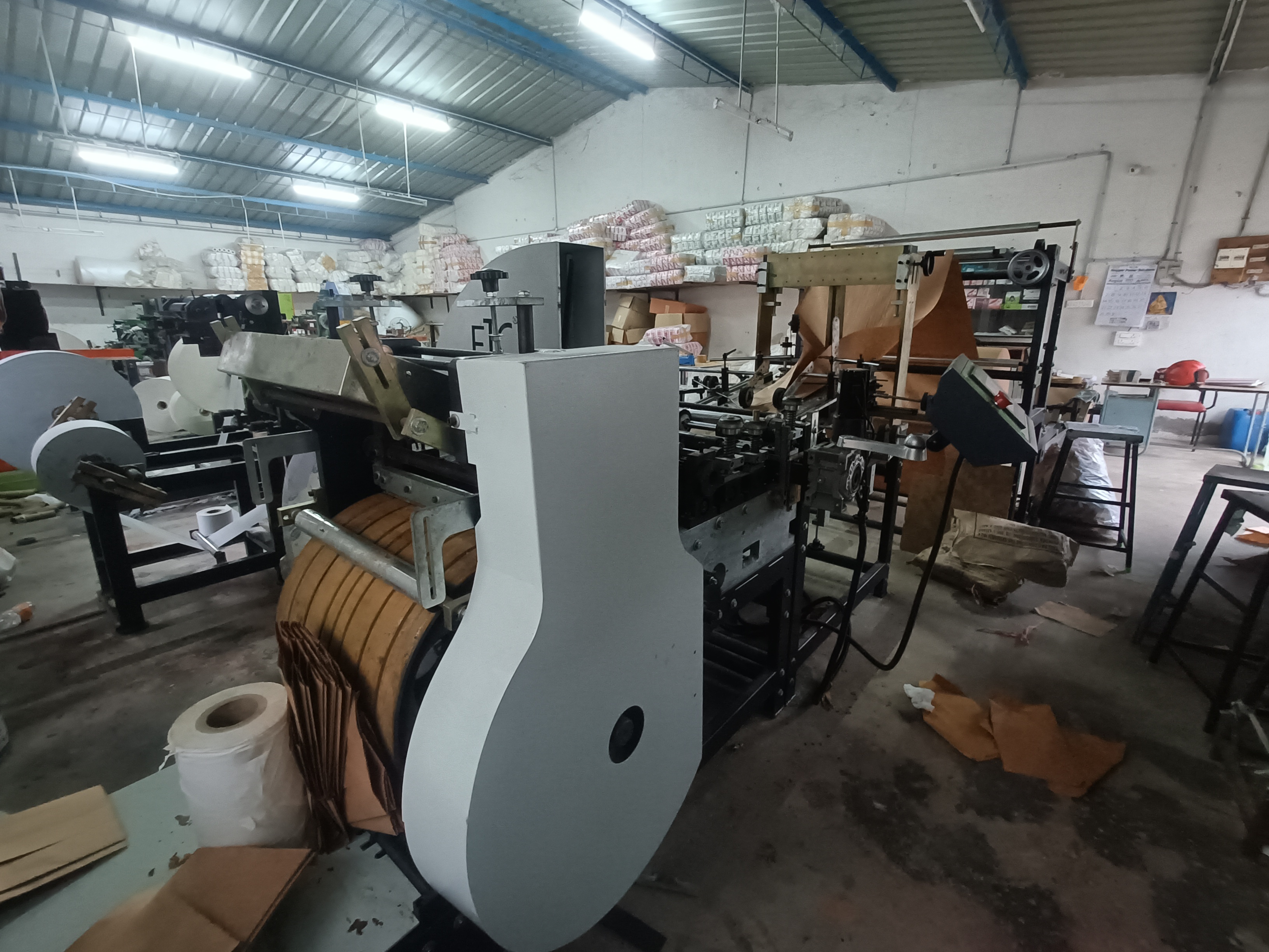 Paper bag making machine automatic There are Feather Touch Tissues