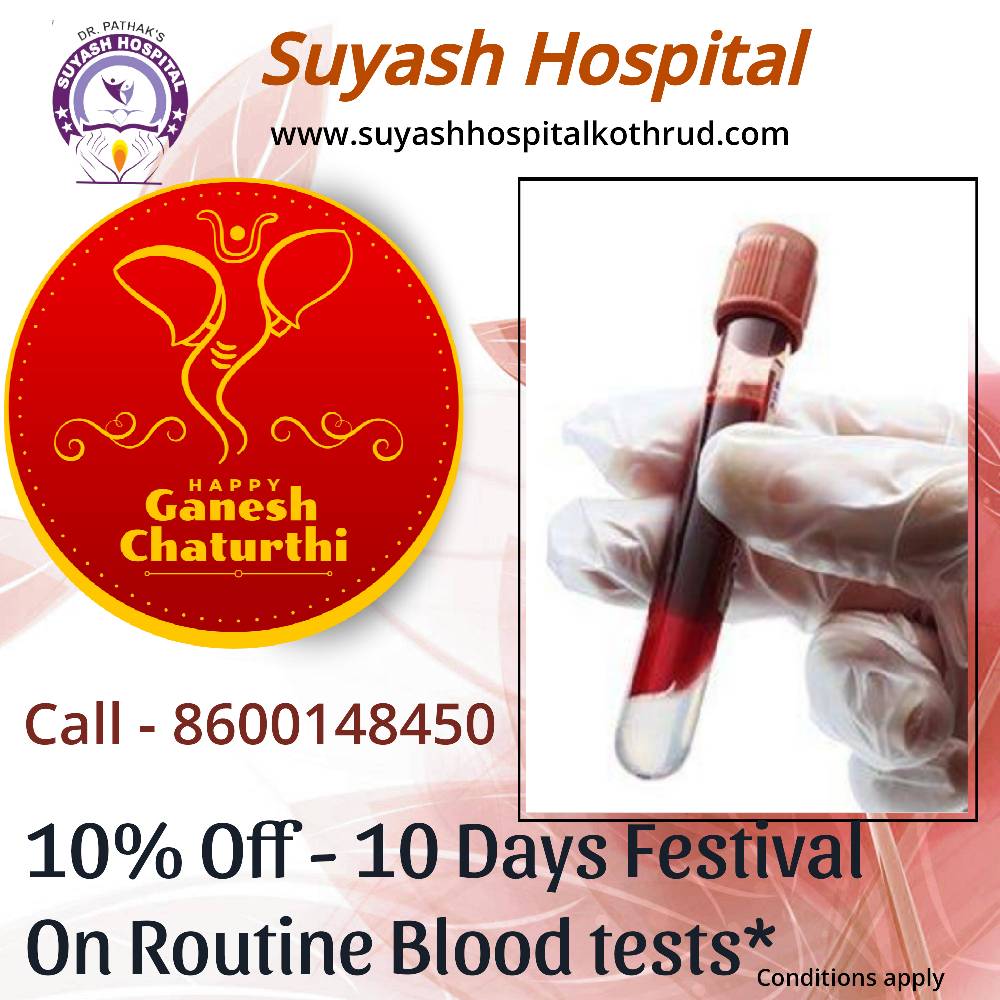 10% Off on all routine blood tests on occasion ... main image