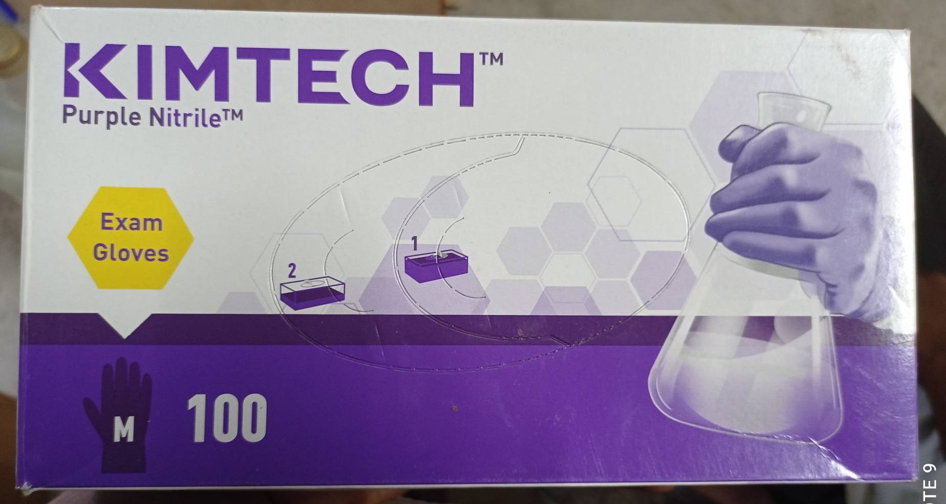 Kimtech Purple Nitrile Hand Gloves , Kimberly Classic Enterprises