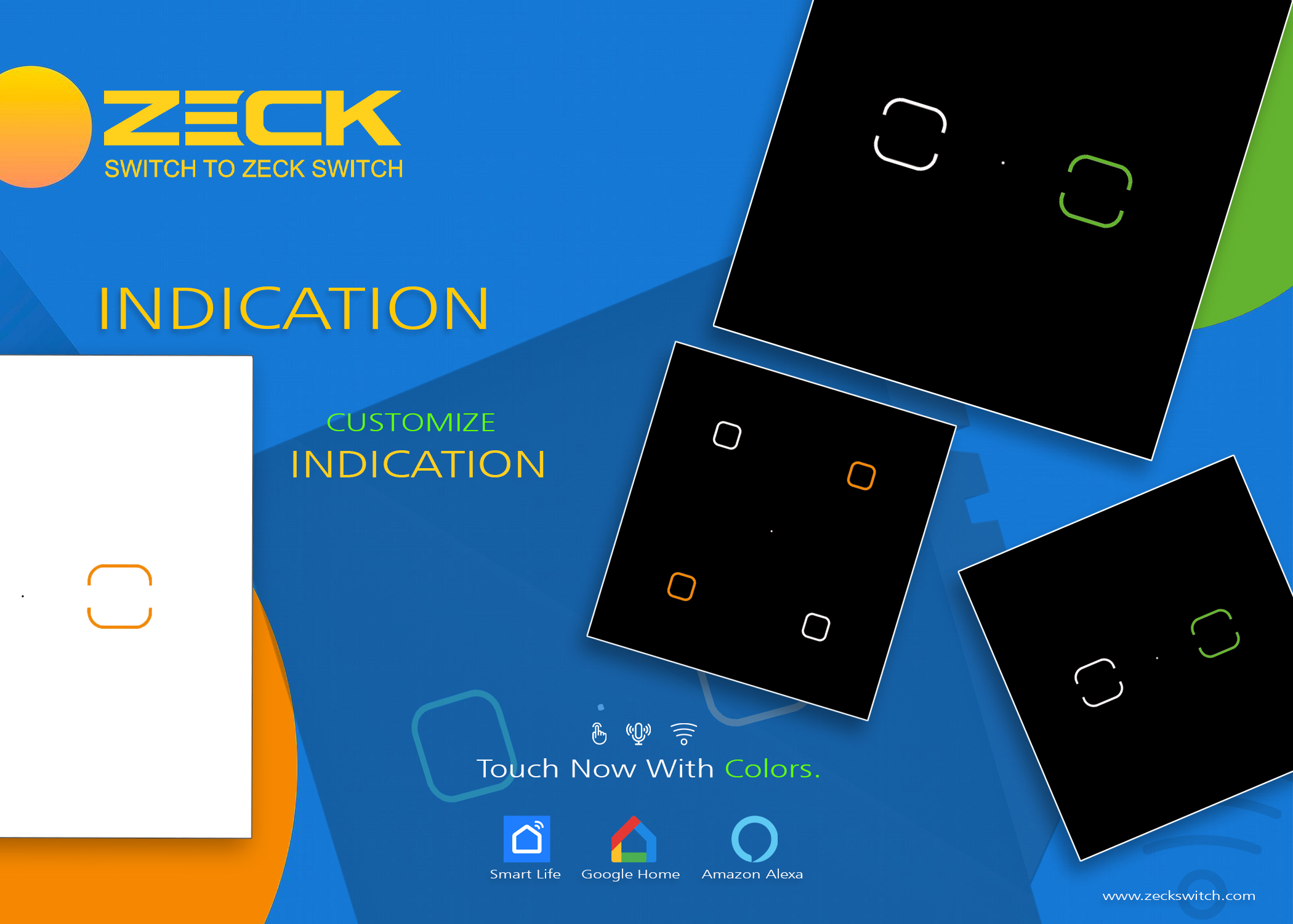Touch Switch manufacturers A touch switch is a ty ZECK PRIVATE LIMITED