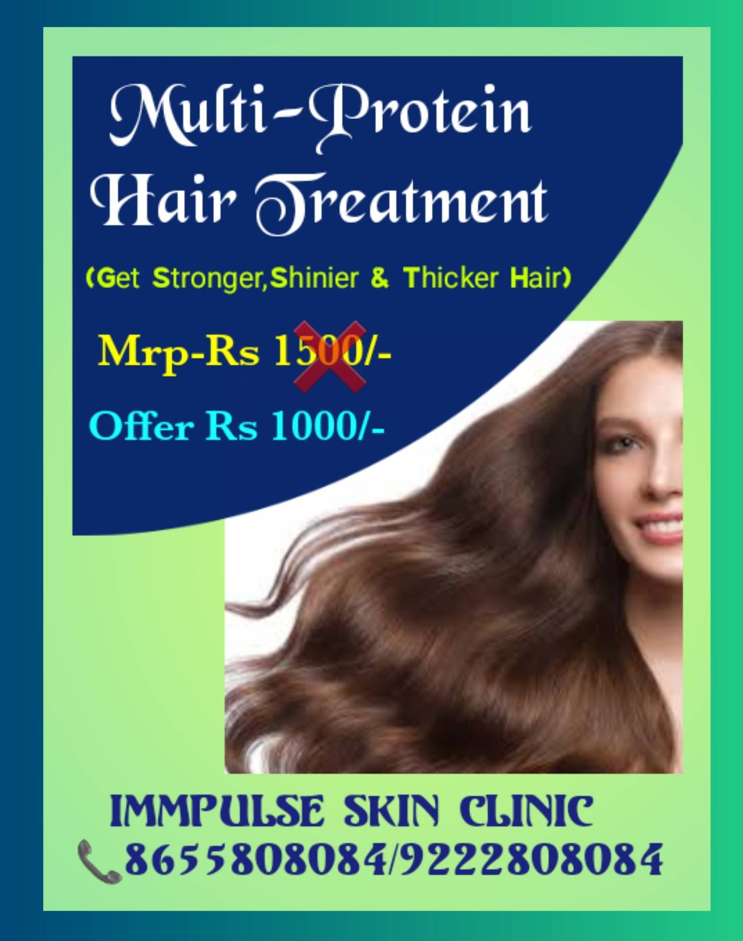 Multi protein hair treatment
Shinier, Thick & ... main image
