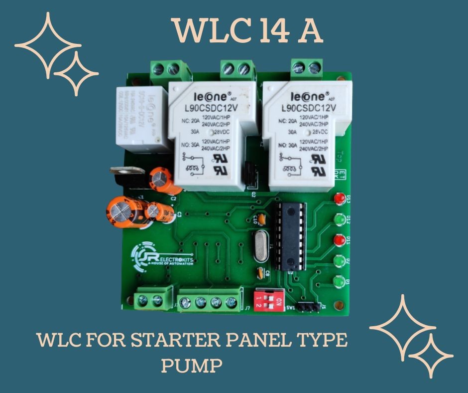 Fully Automatic water Level controller PCB ki J R Electrokits
