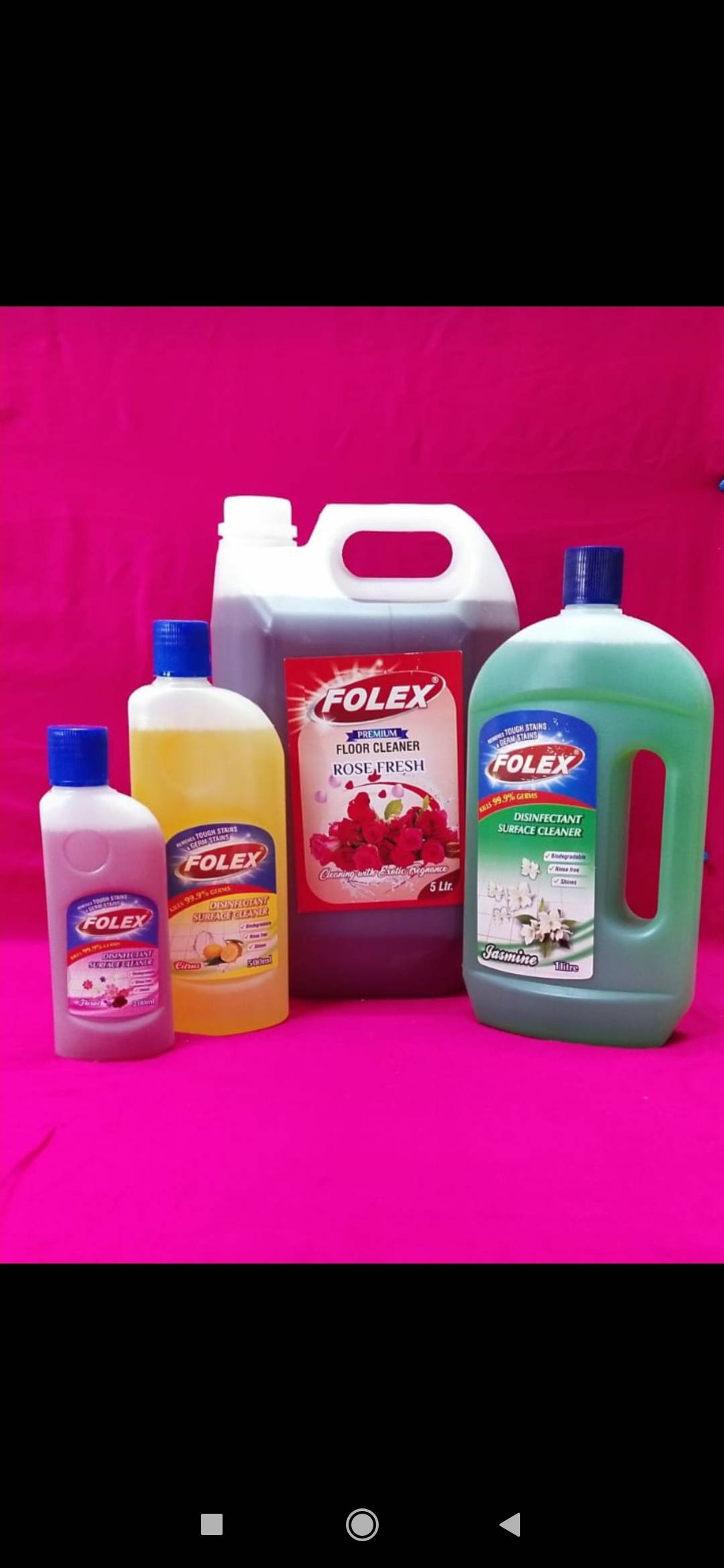 Folex Floor Cleaner 5 Ltr , Floor Cleaner 5 Classic Enterprises