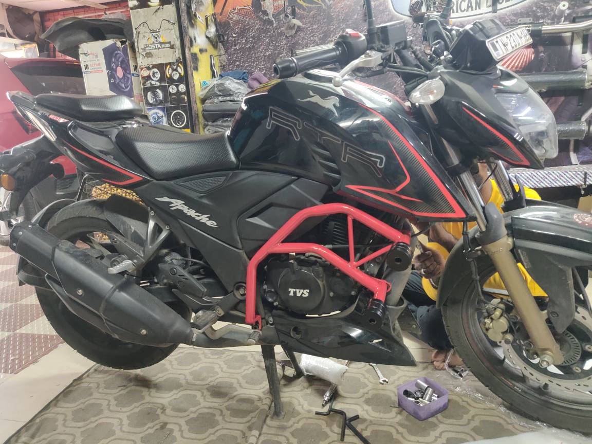 HT ADV Crash Guard For Apache RTR 160/200 4v COLOR OPTION