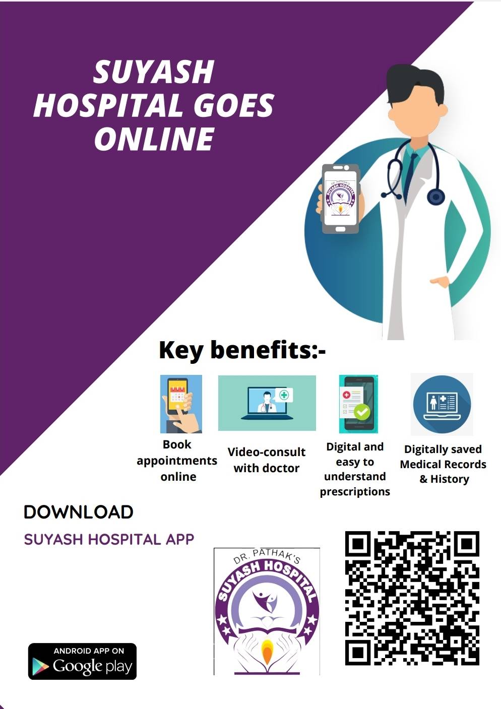 Suyash Hospital launches its own app for patien... main image