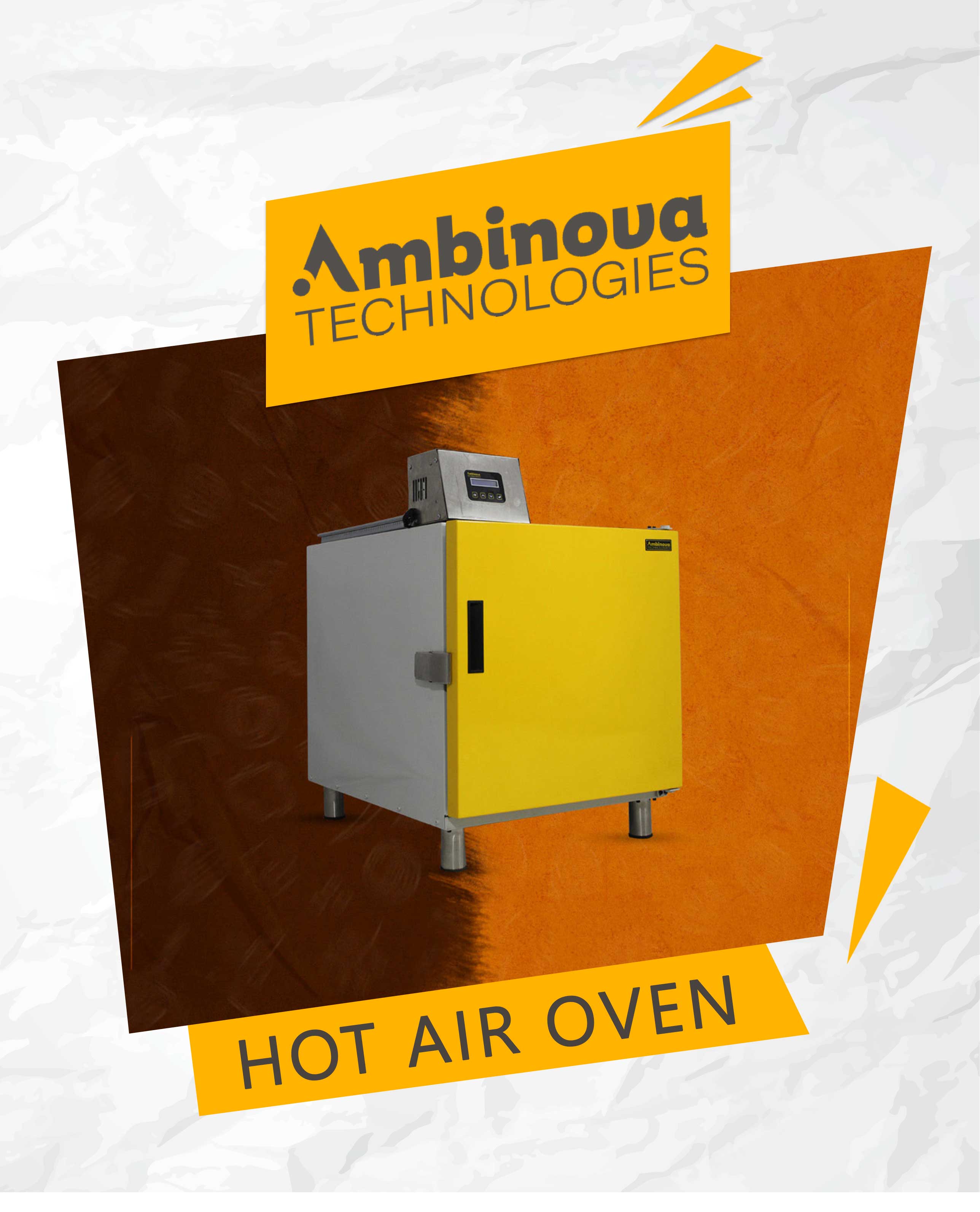 HOT AIR OVEN TEMPERATURE RANGE UPTO 300°C. S Ambinova Technologies