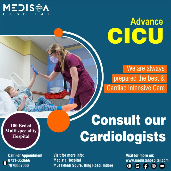 Best Hospital For CICU Treatment In Indore
Medista... main image