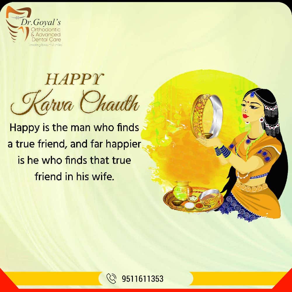 Happy Karwa Chauth to all of You from Dr Goyal'... main image