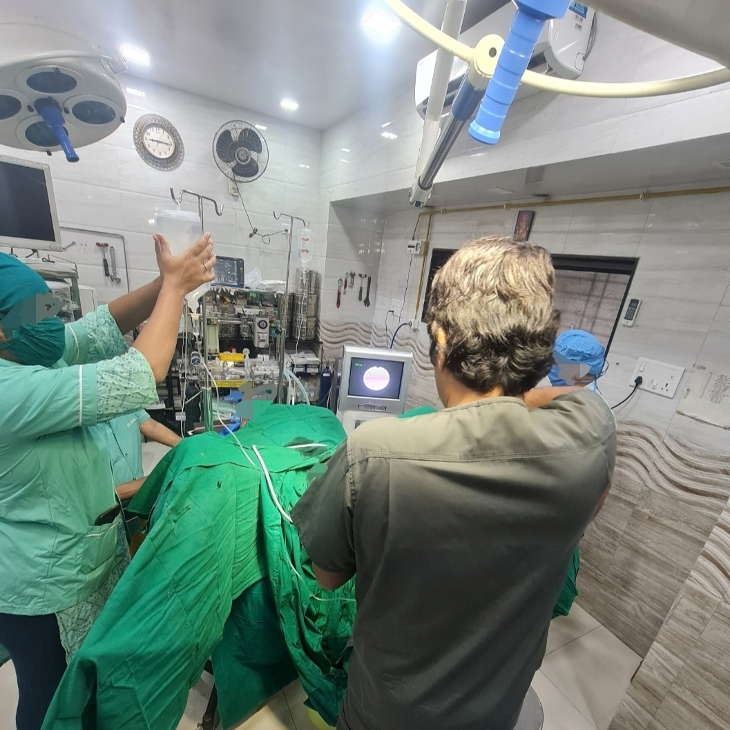 Live Kidney and Bladder stone surgery in progre... main image