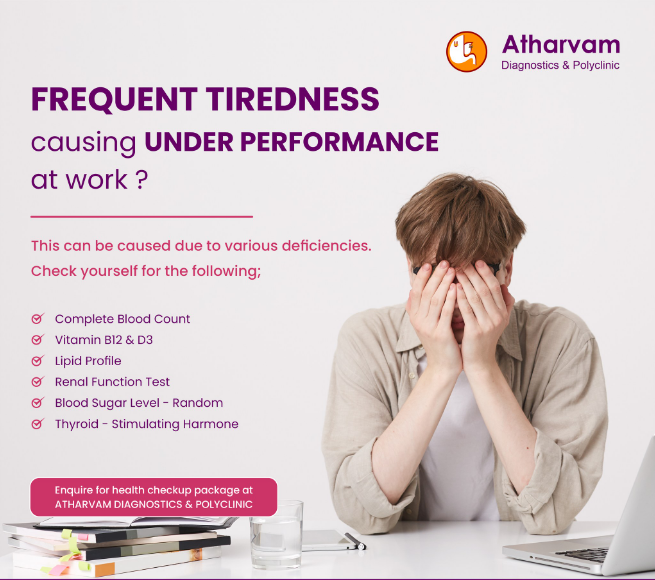 Feeling tiredness at work is commonly seen in y... main image