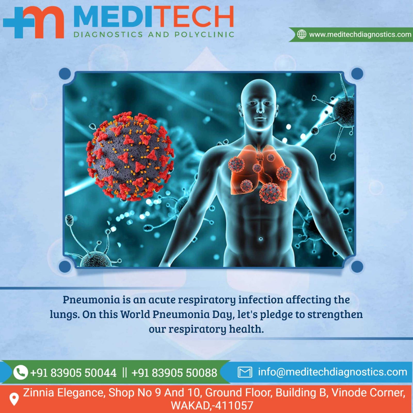 Pneumonia is an inflammatory respiratory disorder ... main image