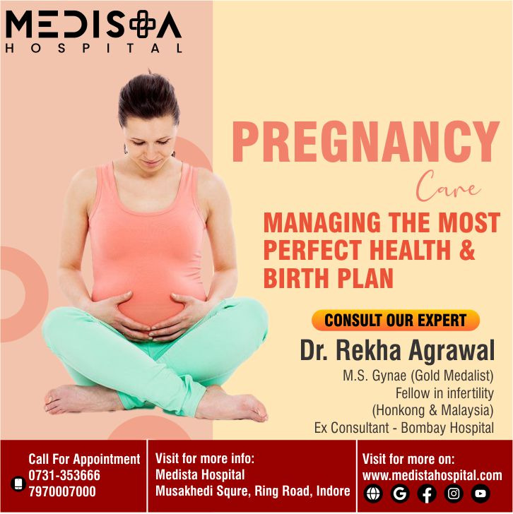 Best #PregnancyCareHospital In Indore
Medista Hosp... main image