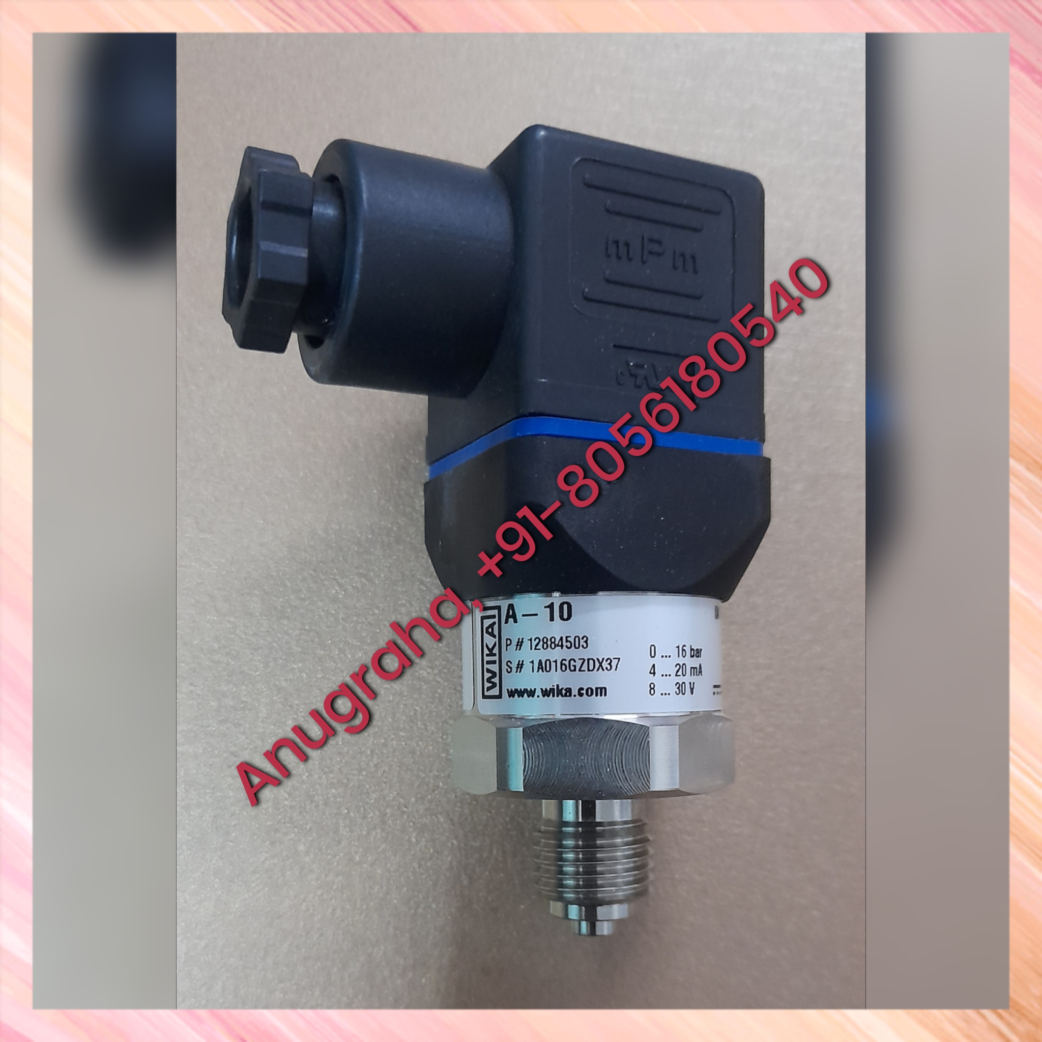 WIKA Pressure Transmitter, Distributor in Chennai. Anugraha