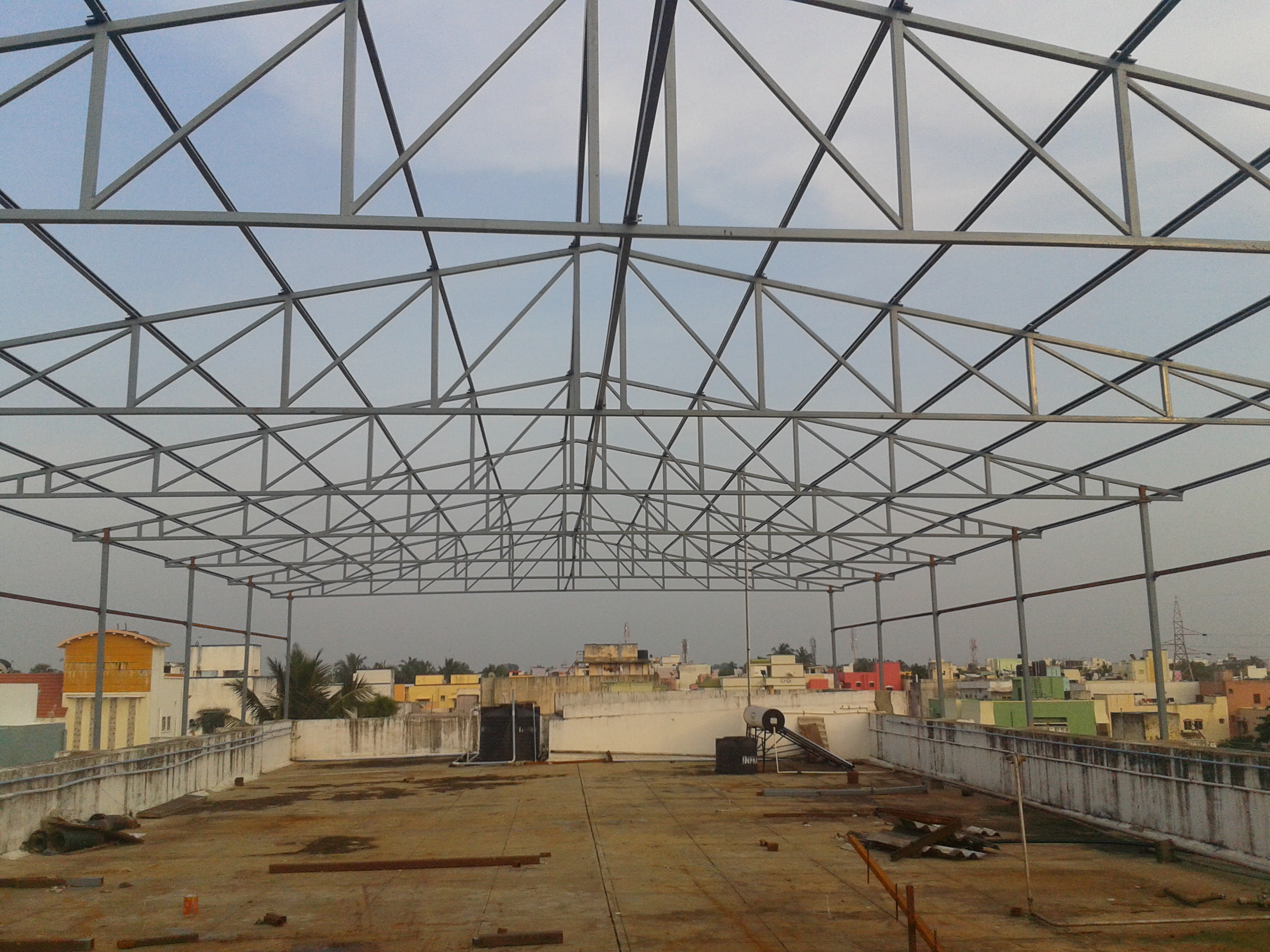 Terrace roofing shed Contractors In Chennai NEW TECH ROOFING