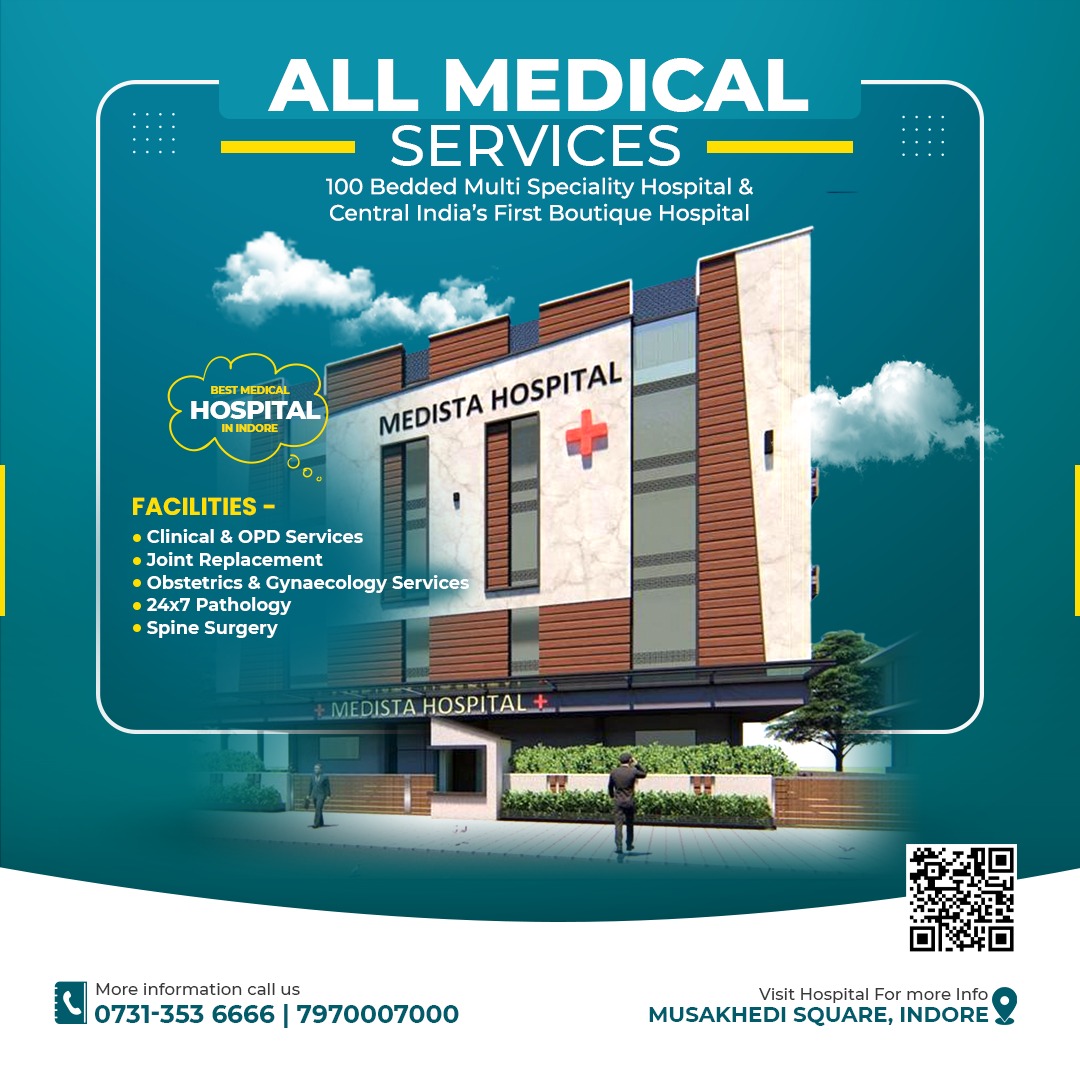 Best Super speciality Hospital In Indore
Medista i... main image