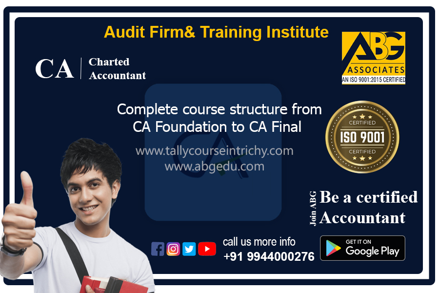 chartered accountant cour ABG Associates in Trichy, India
