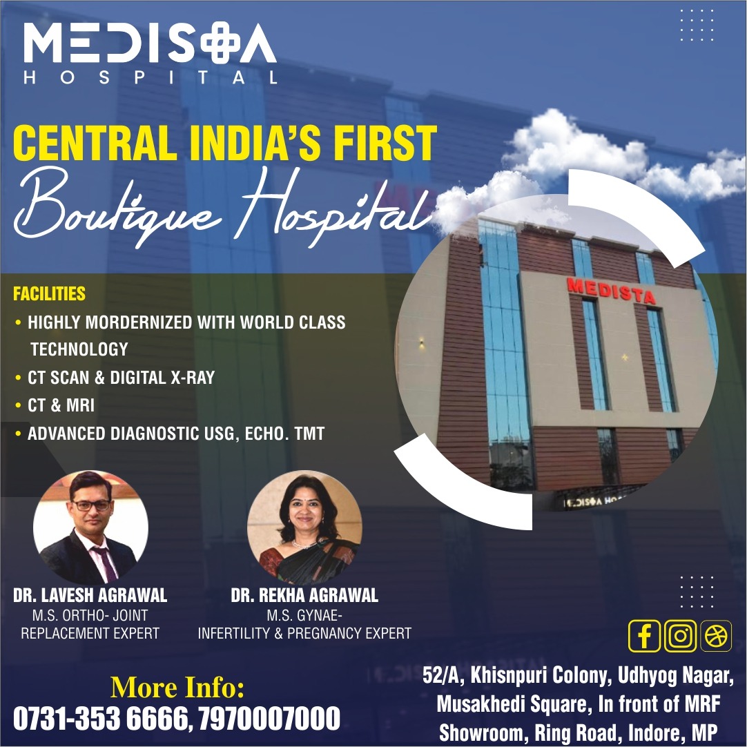 Best Boutique Hospital In Indore
Medista is one of... main image