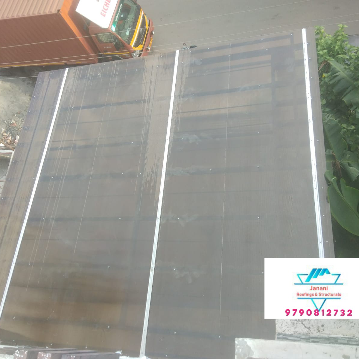  POLYCARBONATE PERGOLA ROOFING CONTRACTORS I Janani Roofing and