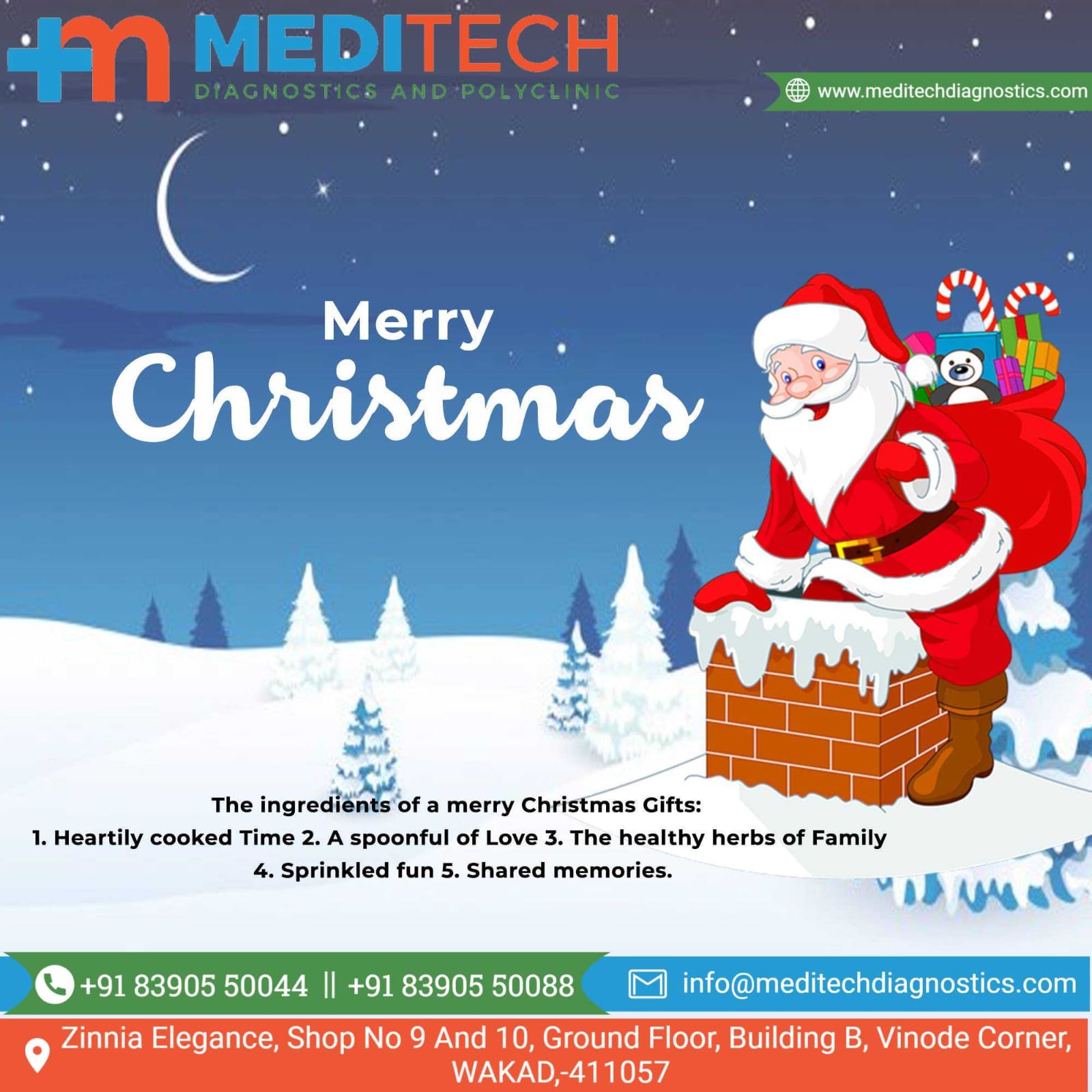 Merry Christmas to all of you from MEDITECH DIAGNO... main image
