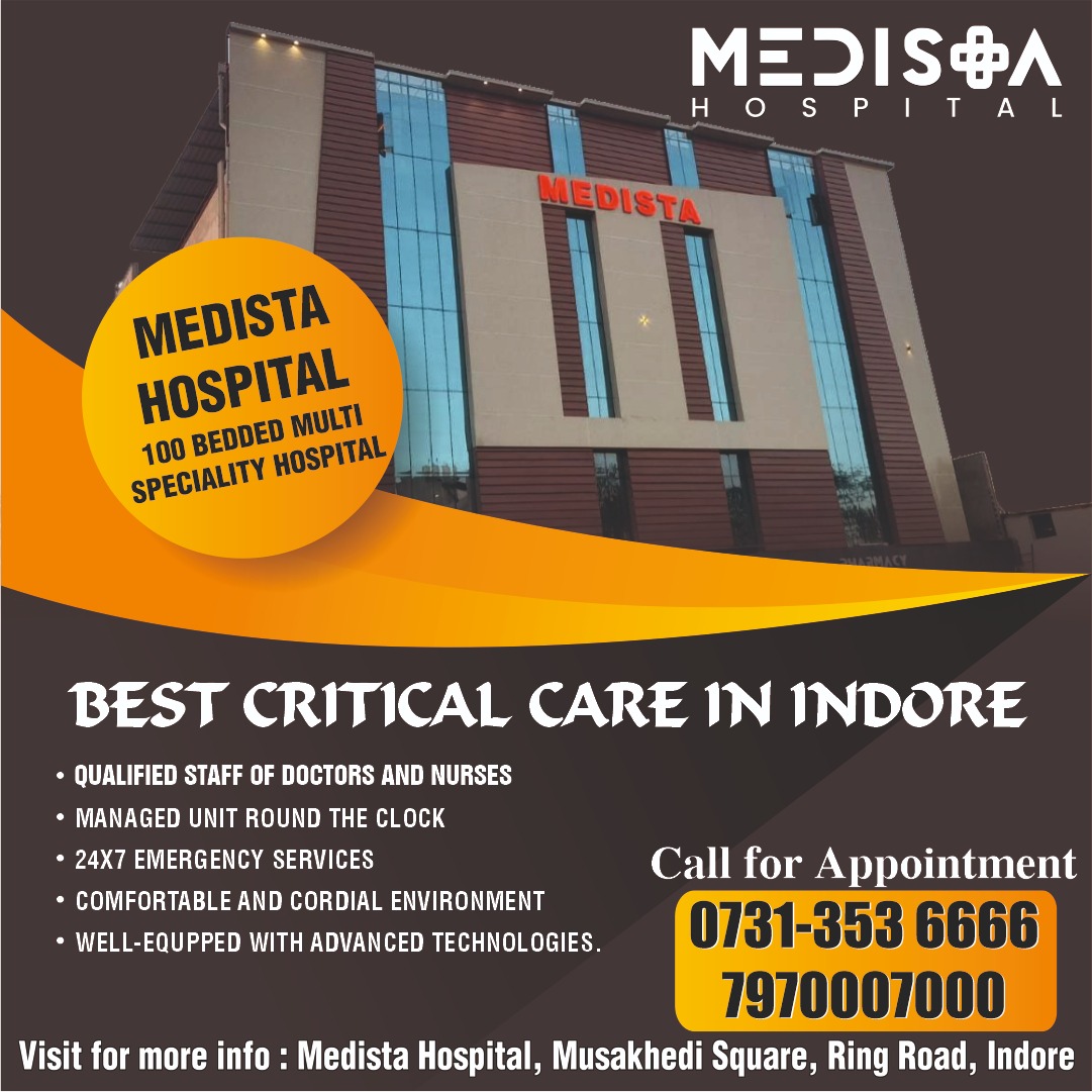 Best hospital for critical care in Indore MP
Me... main image