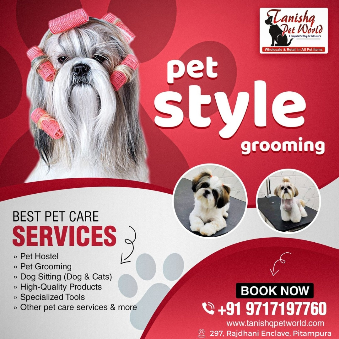 Best Pet Care Services In Tanishq Pet World in Delhi, India