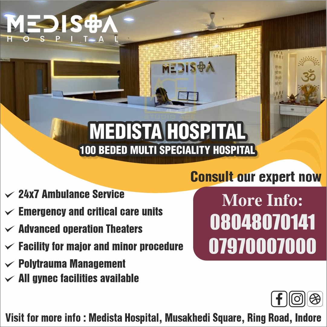 TOP 5 Multi-specialty Hospitals In Indore
Medis... main image