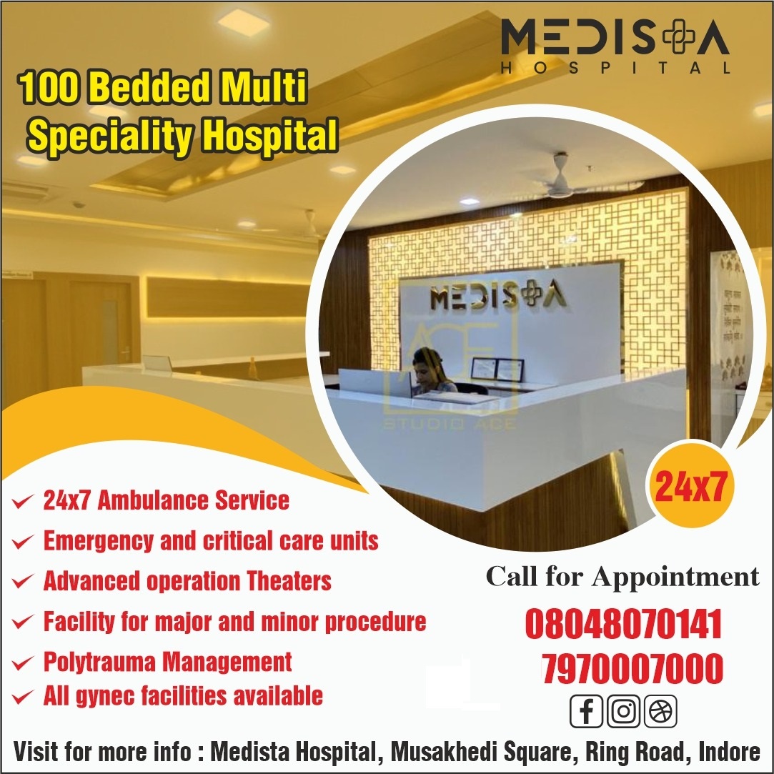 Top 5 hospital for critical care in Indore MP
Medi... main image