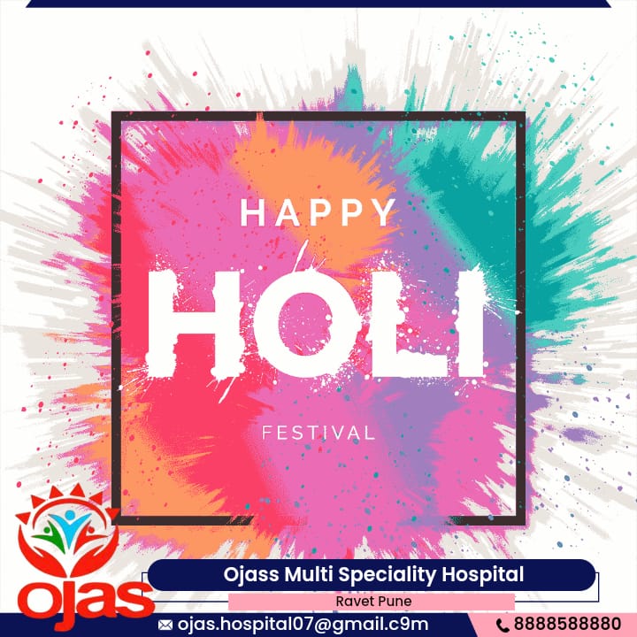 Celebrating Holi at Ojass Multispecialty Hospital main image