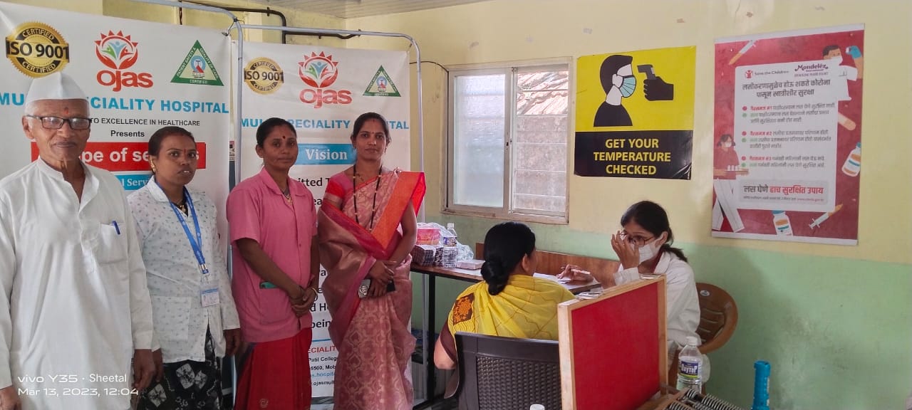 Ojass Multispeciality Hospital Camp visit at Naval... main image