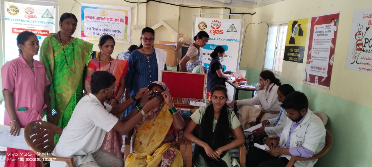 Ojass Multispeciality Hospital Camp visit at Naval... main image