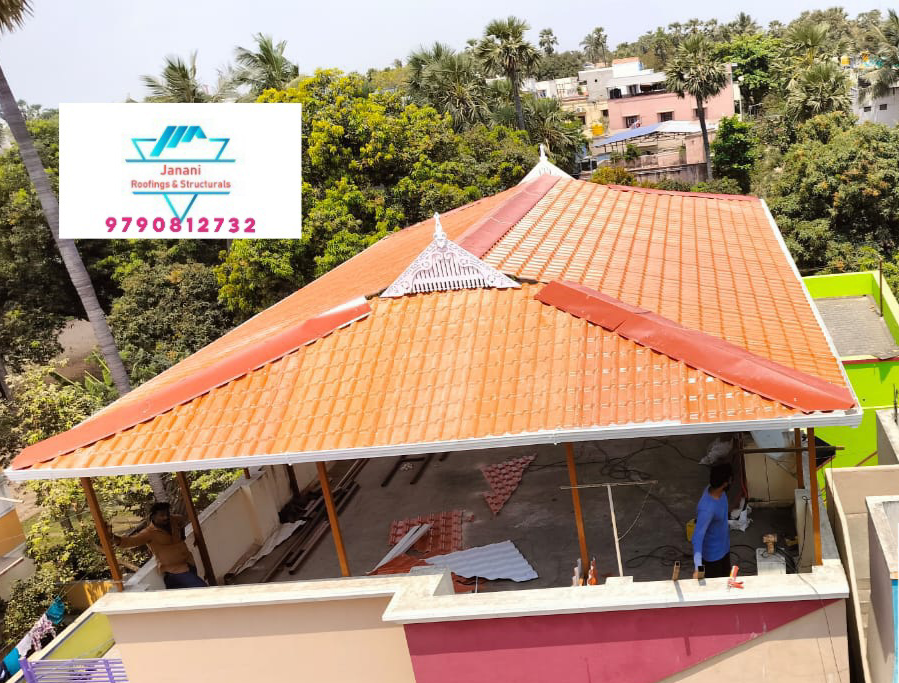  KERALA STYLE TERRACE ROOFING CONTRACTORS IN Janani Roofing and