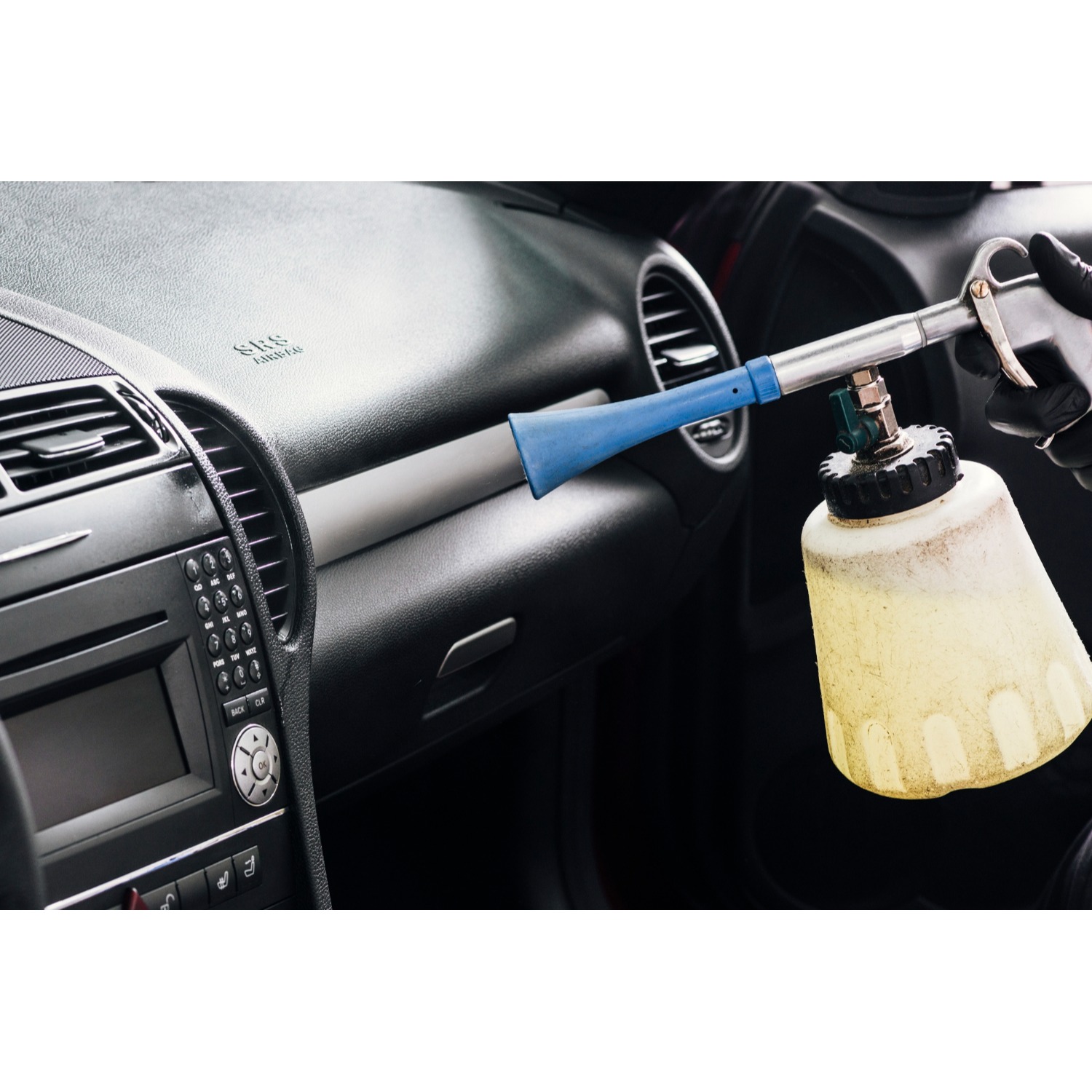 detailed interior cleaning