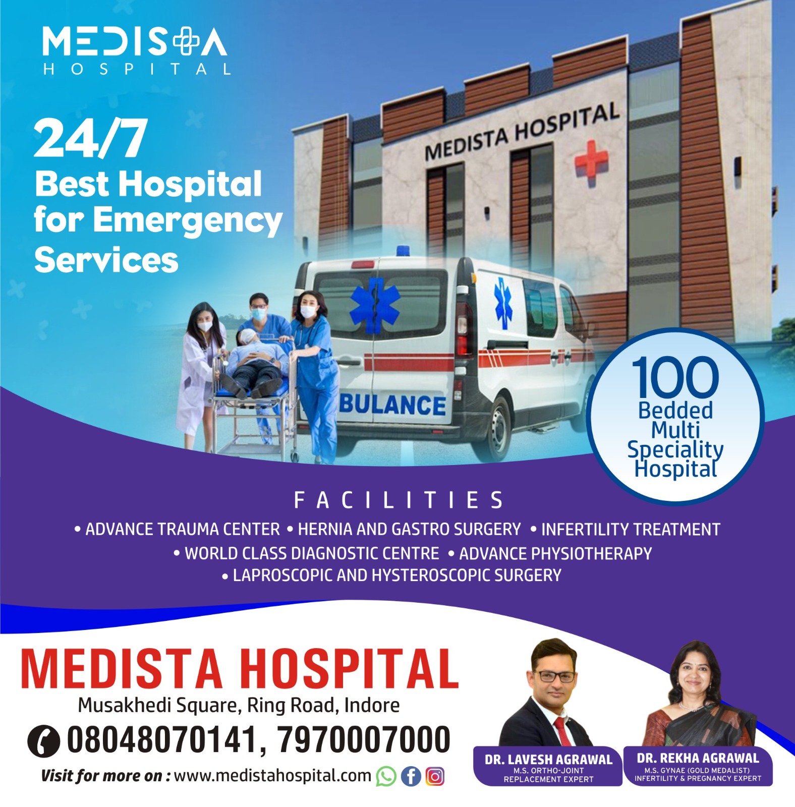 Best Hightech Hospital for Emergency Medical servi... main image
