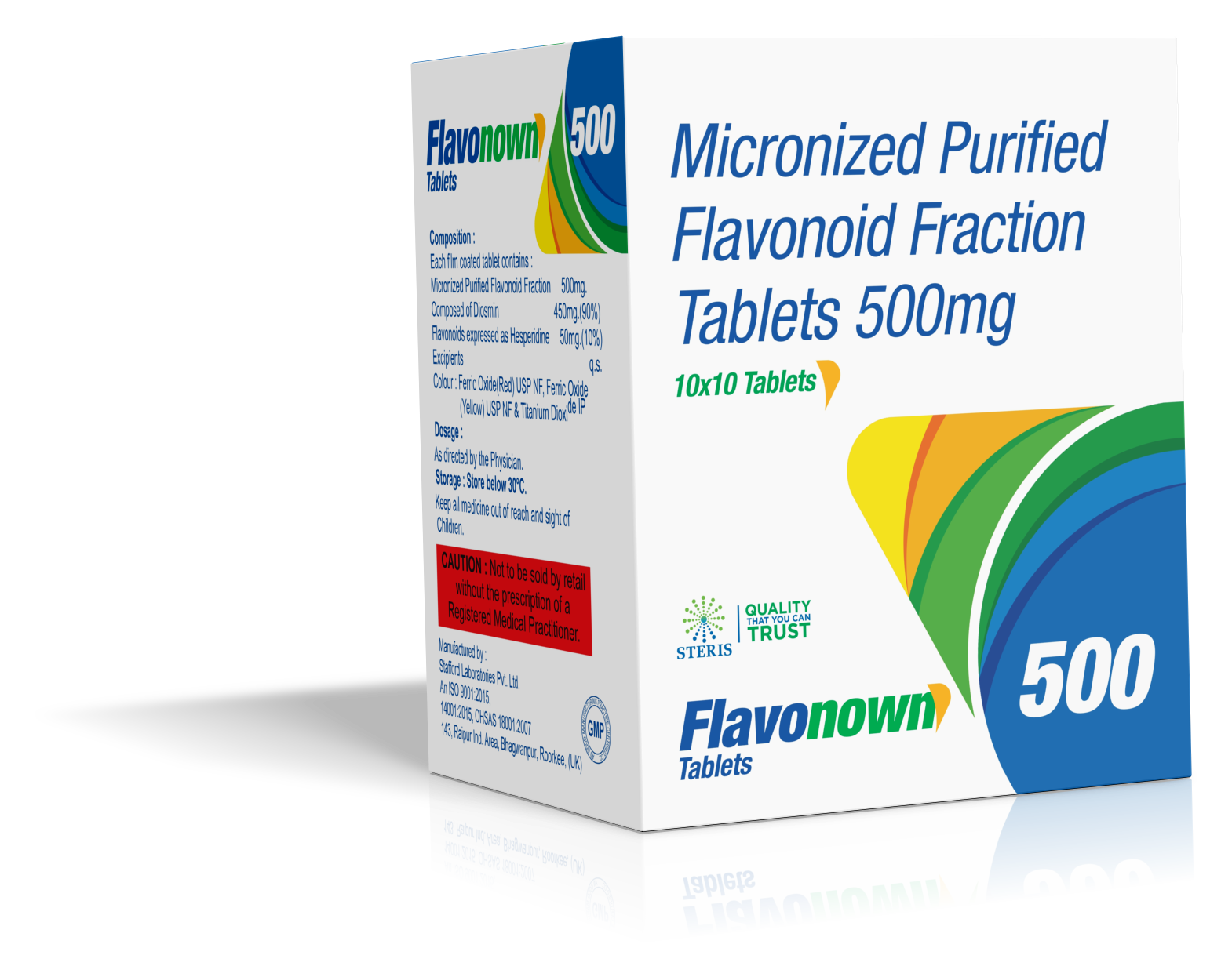 Micronized Purified Flavonoid Fraction Flavon Steris Healthcare PVT Ltd