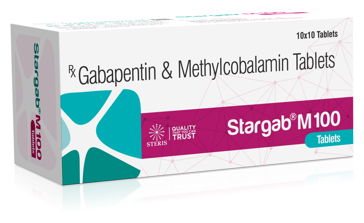 Gabapentin and Methylcobalamin Stargab M are Steris Healthcare PVT Ltd