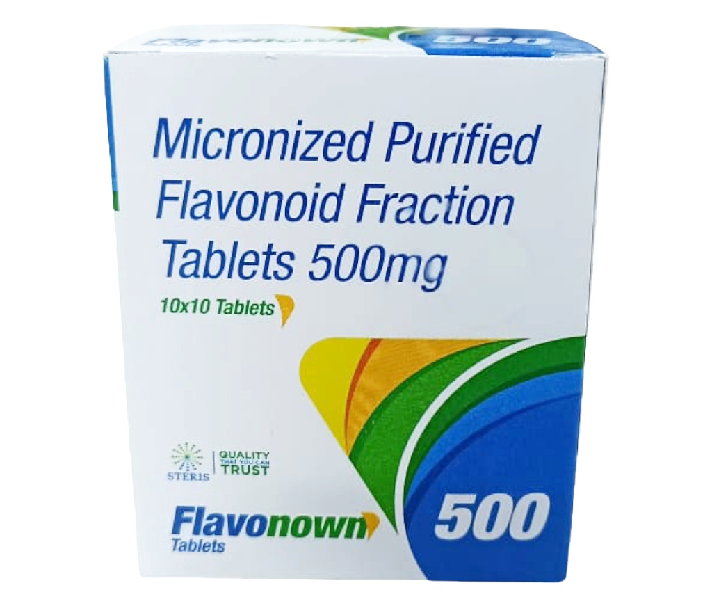 Micronized Purified Flavonoid Fraction Flavonown 5 Steris Healthcare